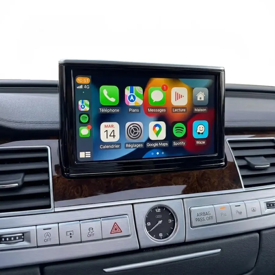 CarPlay actif sur Audi A8