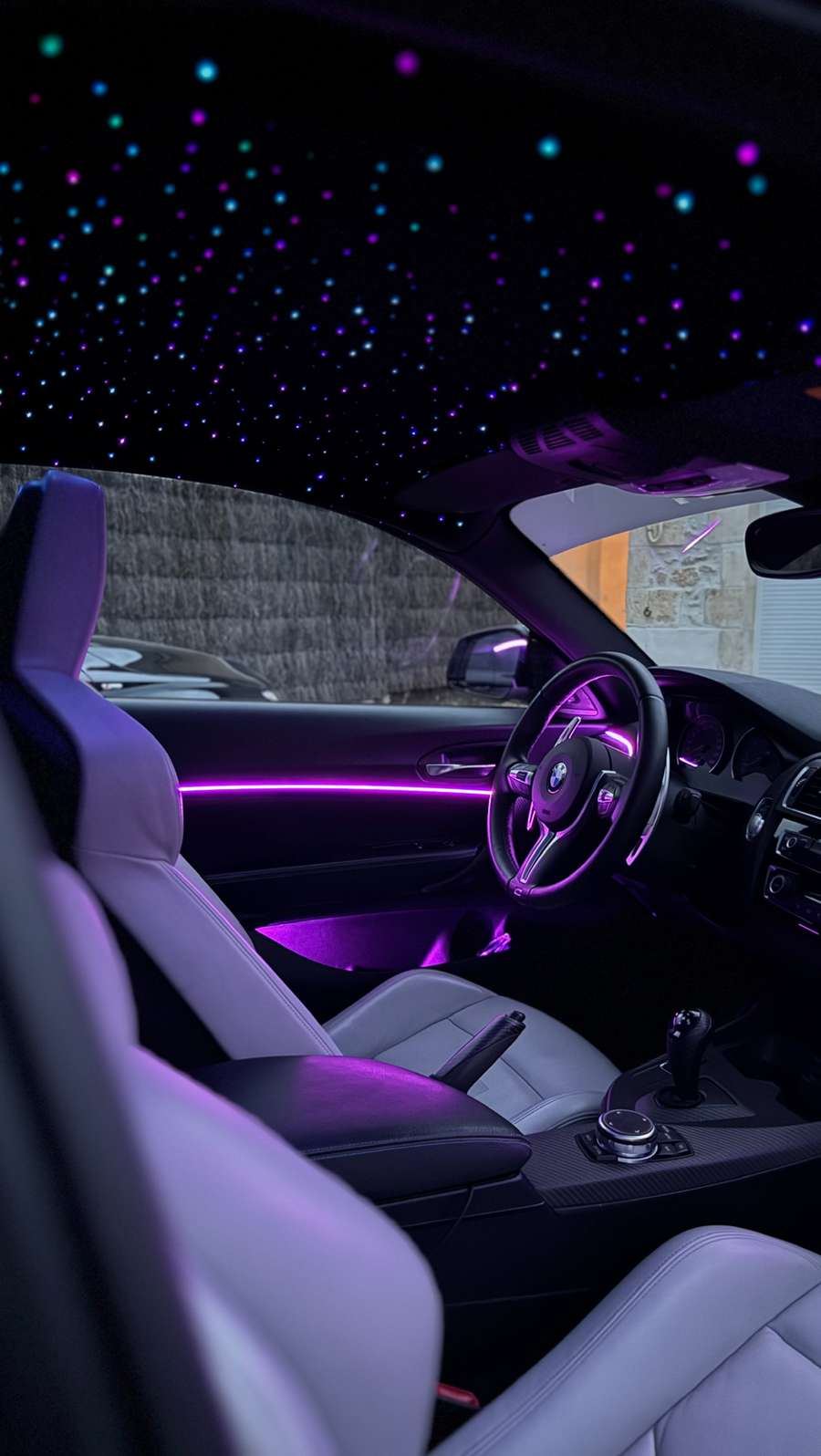 Ciel étoilé et LED
