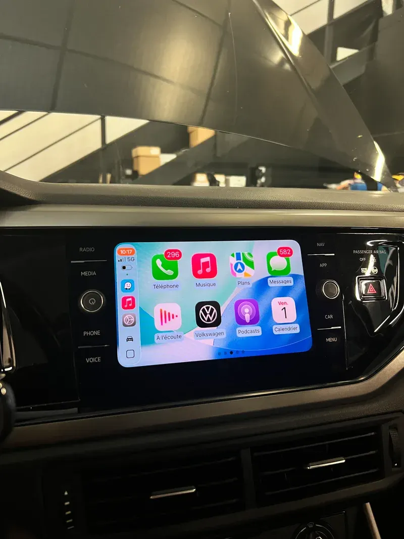 CarPlay actif sur Volkswagen MOI3